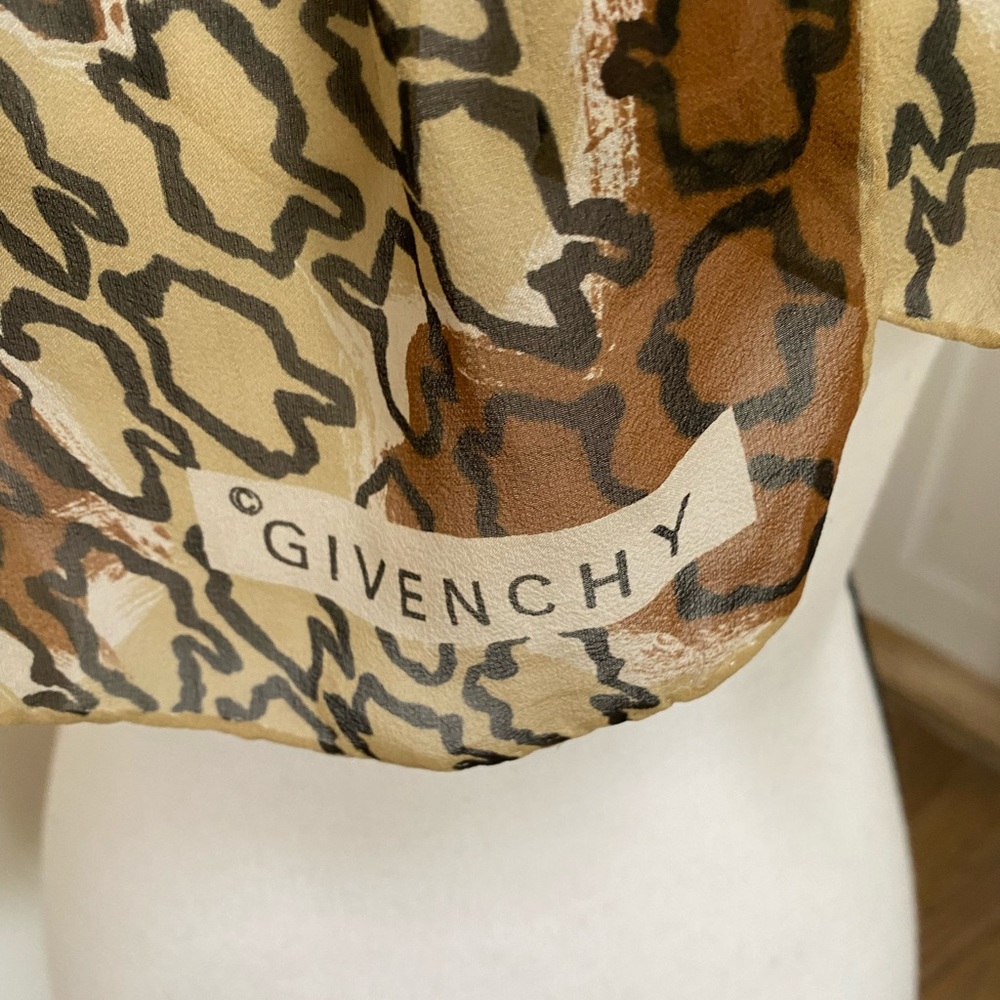 Vintage Givenchy Rectangular Scarf - image 3